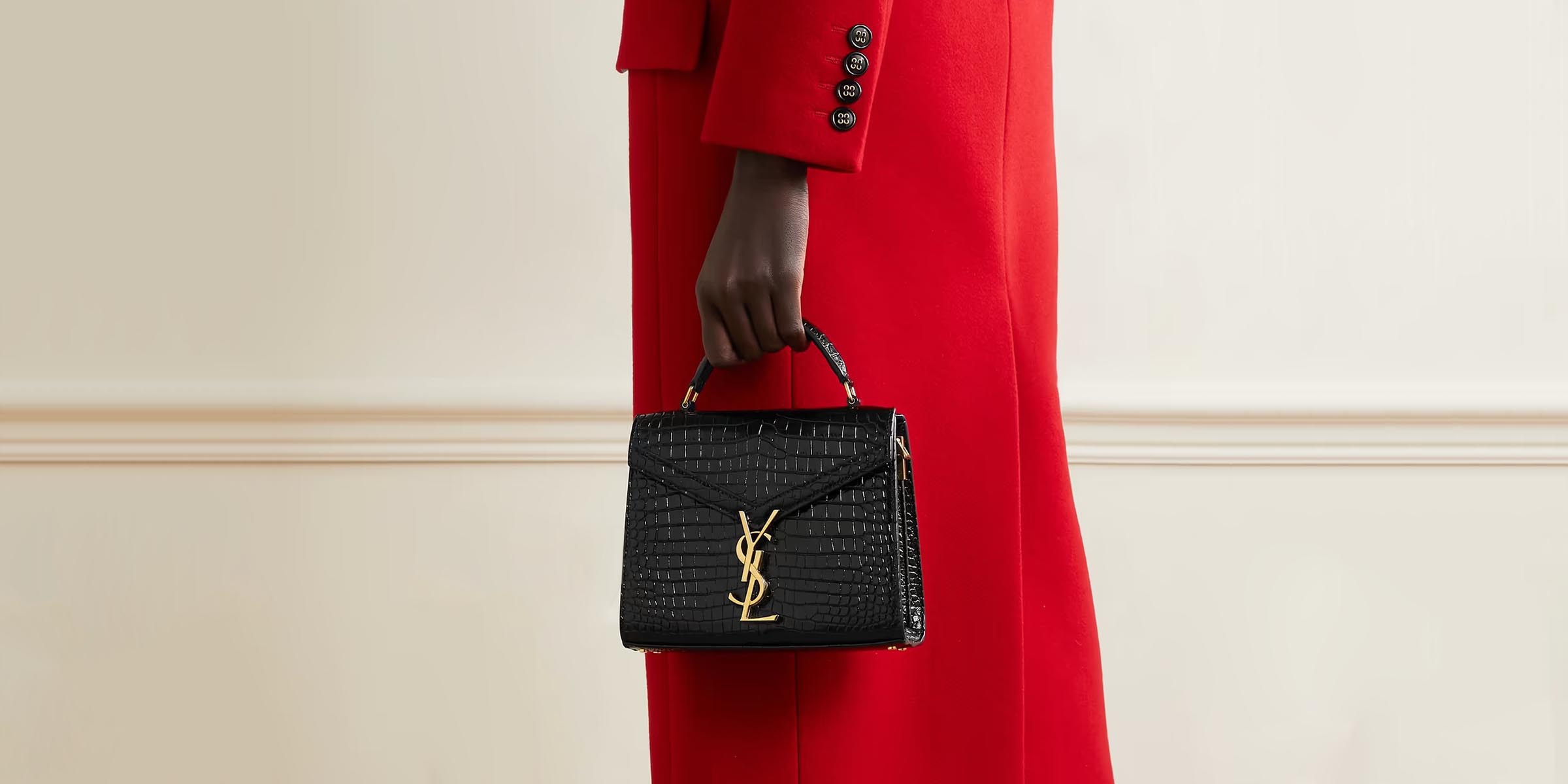 Crimson Couture: YSL Handbags Redefine Glamour in the World of Fashion