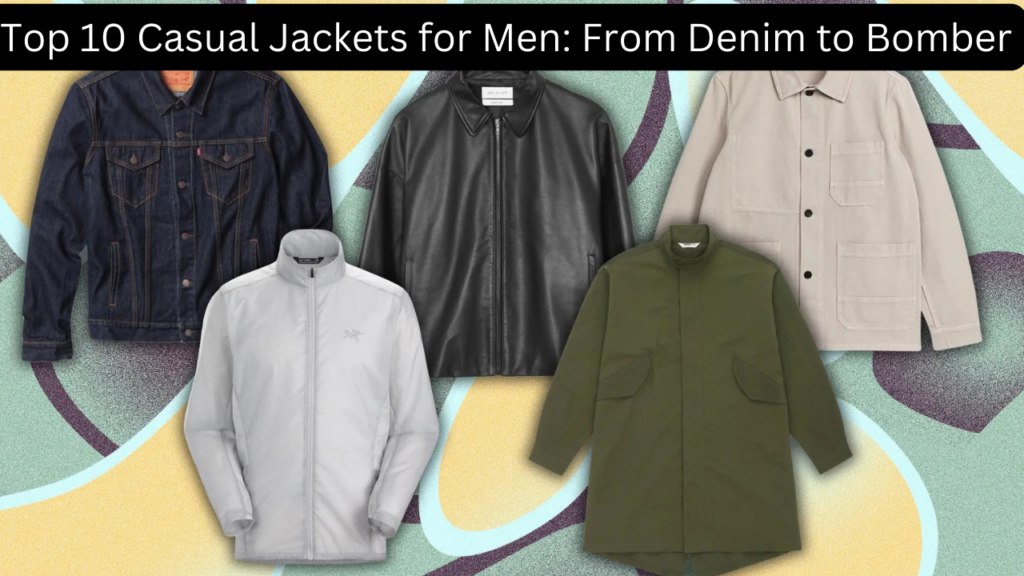 casual jackets for men