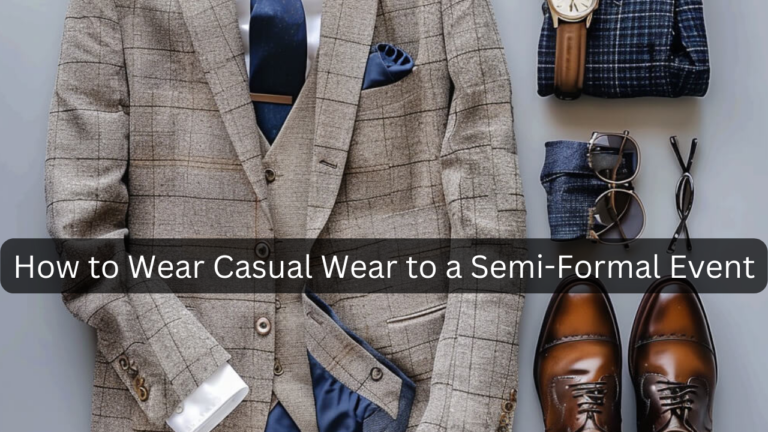 Casual Wear to a Semi-Formal Event