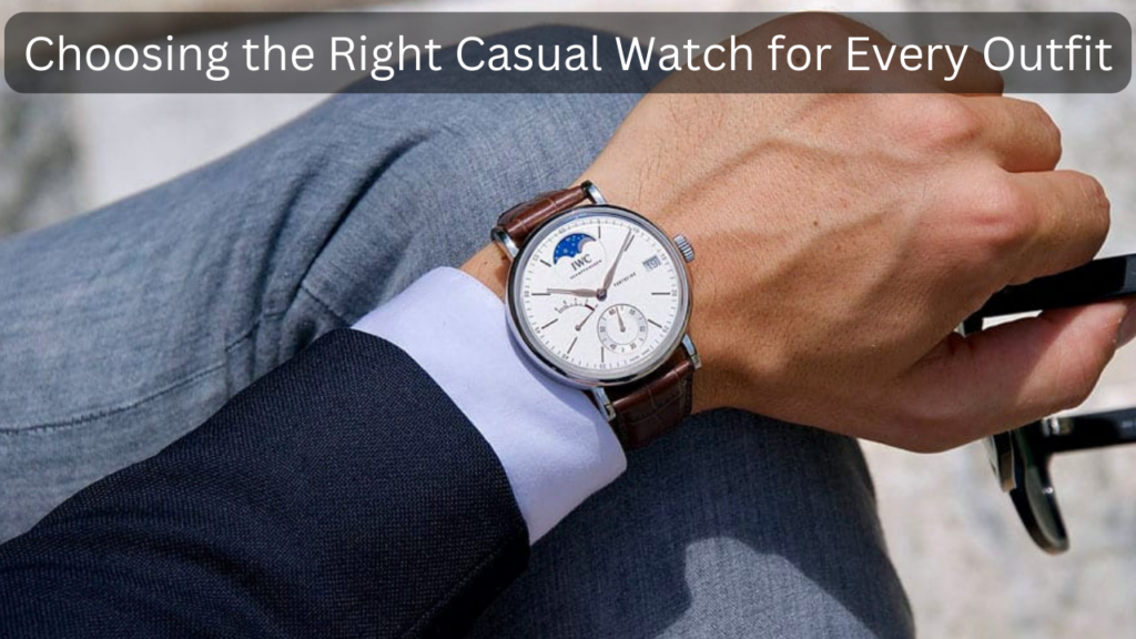 Right Casual Watch for Every Outfit
