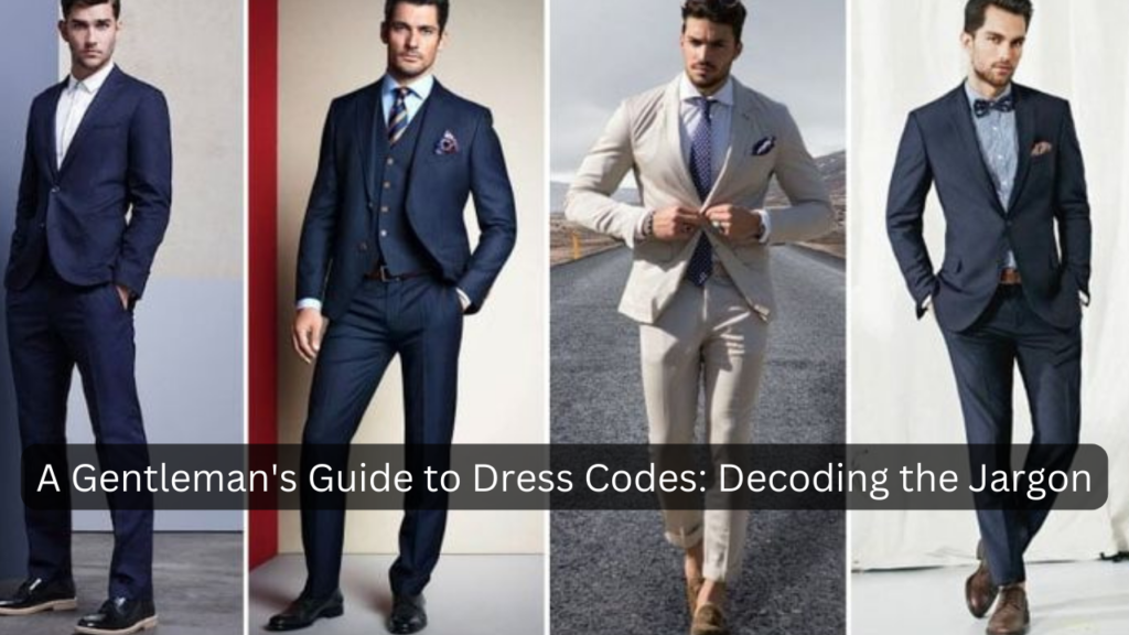 Gentleman's Guide to Dress Codes