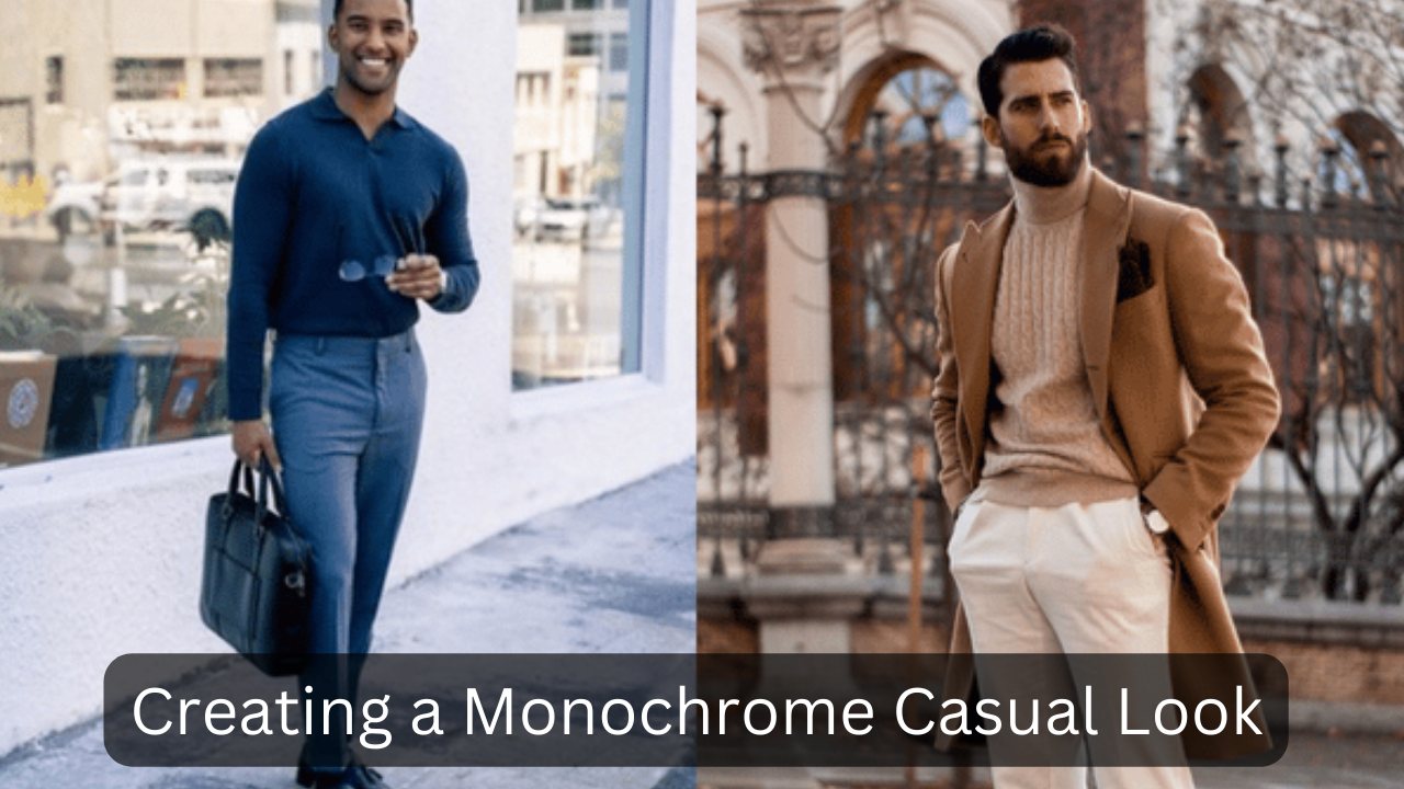 Monochrome Casual Look