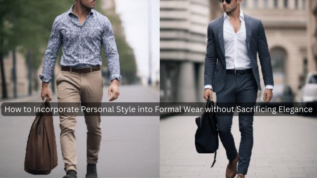 Personal Style into Formal Wear