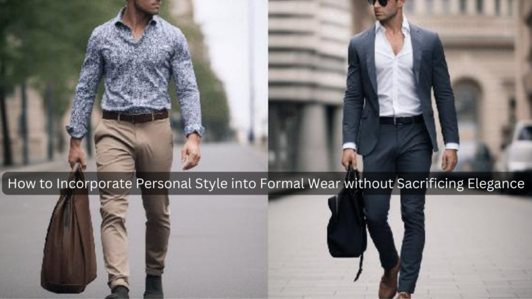 Personal Style into Formal Wear