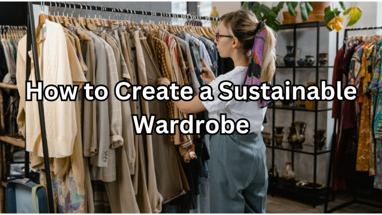 Sustainable Wardrobe