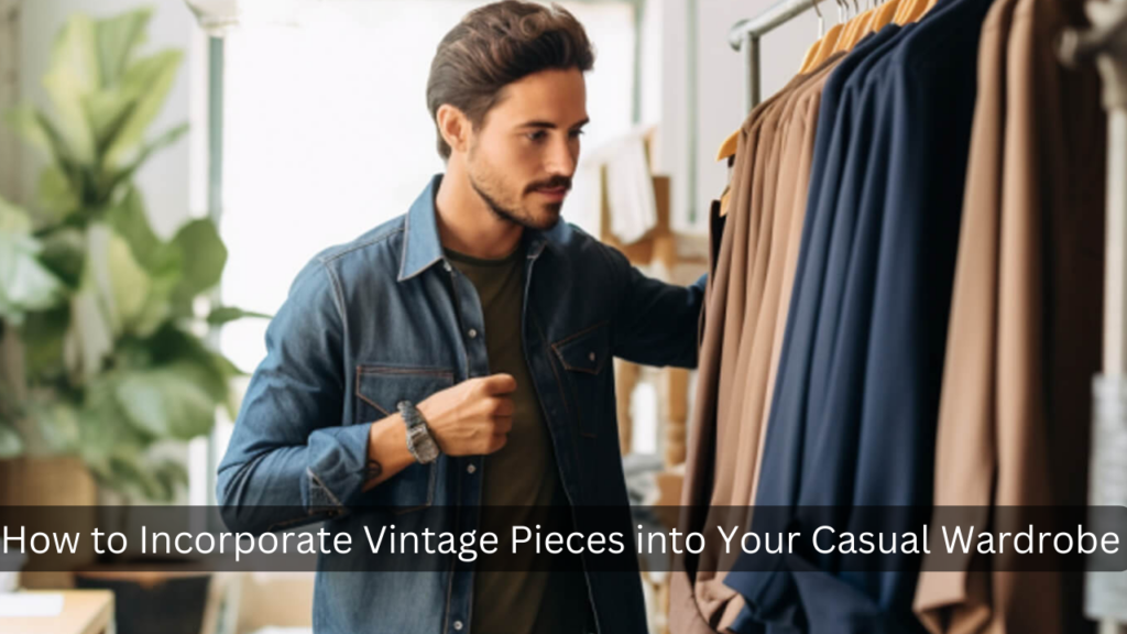 vintage pieces into your casual wardrobe